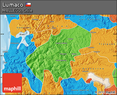 Political Map of Lumaco