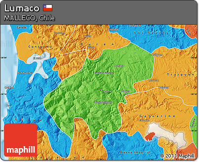 Political Map of Lumaco