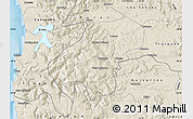 Shaded Relief Map of Lumaco