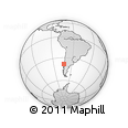Outline Map of Lumaco