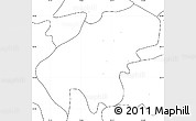 Blank Simple Map of Lumaco, no labels