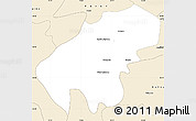 Classic Style Simple Map of Lumaco