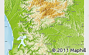 Physical Map of Puren