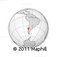 Outline Map of Traiguen