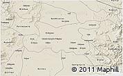 Shaded Relief 3D Map of Chillan