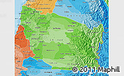 Political Shades Map of NUBLE