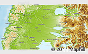 Physical 3D Map of OSORNO