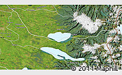 Satellite Map of Entre Lagos