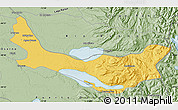 Savanna Style Map of Entre Lagos