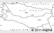 Blank Simple Map of Entre Lagos