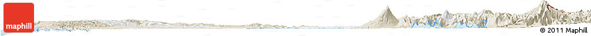 Classic Style Horizon Map of OSORNO