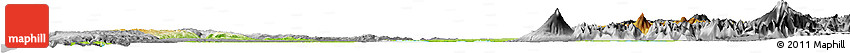 Physical Horizon Map of OSORNO, desaturated