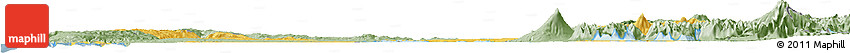 Savanna Style Horizon Map of OSORNO