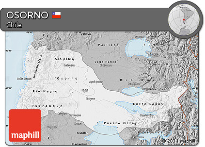 Gray Map of OSORNO