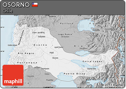Gray Map of OSORNO
