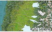 Satellite Map of OSORNO