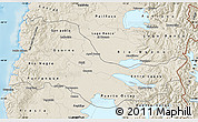 Shaded Relief Map of OSORNO