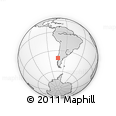 Outline Map of Purranque