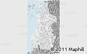 Gray 3D Map of Chaiten