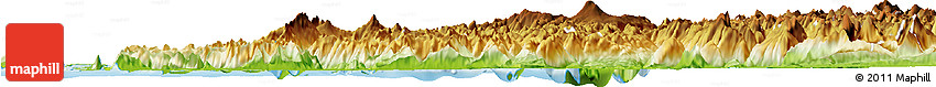 Physical Horizon Map of Chaiten