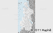 Gray Map of Chaiten