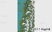 Satellite Map of Chaiten