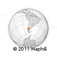 Outline Map of Chaiten