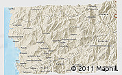 Shaded Relief 3D Map of PETORCA