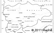 Blank Simple Map of PETORCA