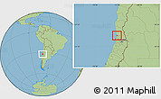 Savanna Style Location Map of Zapallar
