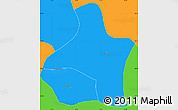 Political Simple Map of Limache
