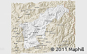 Classic Style 3D Map of SAN FELIPE DE ACONCAGUA