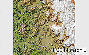 Satellite Map of SAN FELIPE DE ACONCAGUA