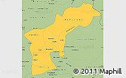 Savanna Style Simple Map of SAN FELIPE DE ACONCAGUA