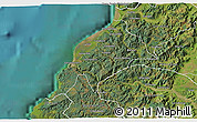 Satellite 3D Map of Constitucion