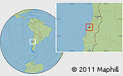 Savanna Style Location Map of Constitucion