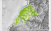 Physical Map of Constitucion, desaturated