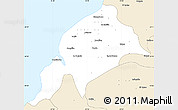 Classic Style Simple Map of Constitucion