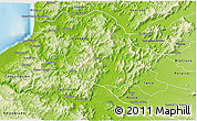 Physical 3D Map of Pencahue
