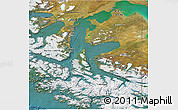 Satellite 3D Map of TIERRA DEL FUEGO