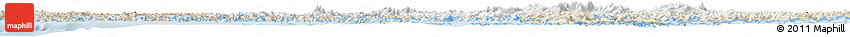 Classic Style Horizon Map of TIERRA DEL FUEGO