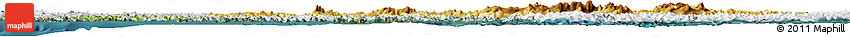 Physical Horizon Map of TIERRA DEL FUEGO, satellite outside