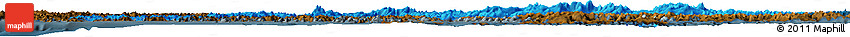 Political Horizon Map of TIERRA DEL FUEGO, darken