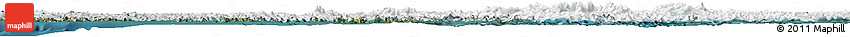 Satellite Horizon Map of TIERRA DEL FUEGO