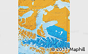 Political Map of TIERRA DEL FUEGO