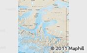 Shaded Relief Map of TIERRA DEL FUEGO