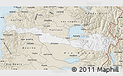 Classic Style Map of Lago Ranco