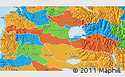 Political Map of Lago Ranco