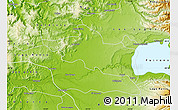 Physical Map of Paillaco