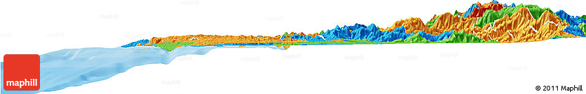 Political Horizon Map of VALPARAISO